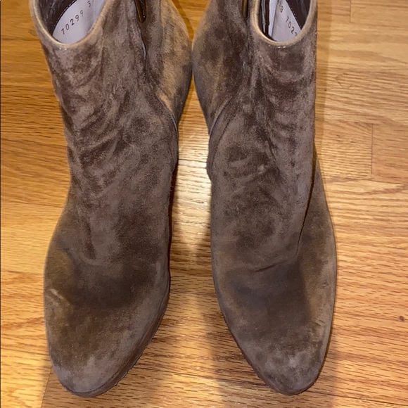 Gianvito Rossi Shoes - Gianvito Rossi Temple Brown Suede Platform Boots